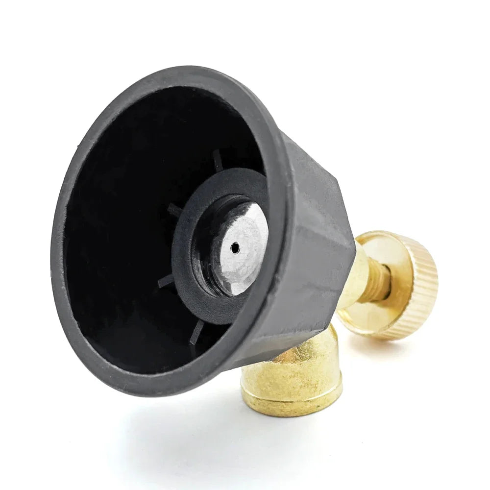 1PCS Brass/Alloy Nozzle Agricultural Atomization Adjustable Nozzle Black Whirlwind Agricultural sprinkler Head Garden Tool Peaceful Pleasures Health and Wellness