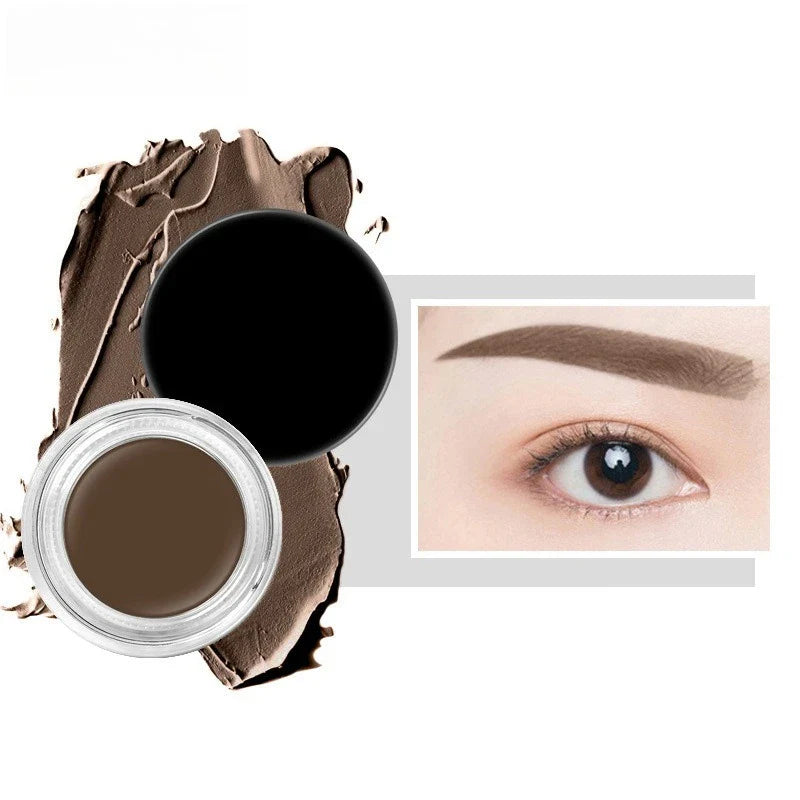 Waterproof 3D Eyebrow Pomade Gel – Natural Long-Lasting Brow