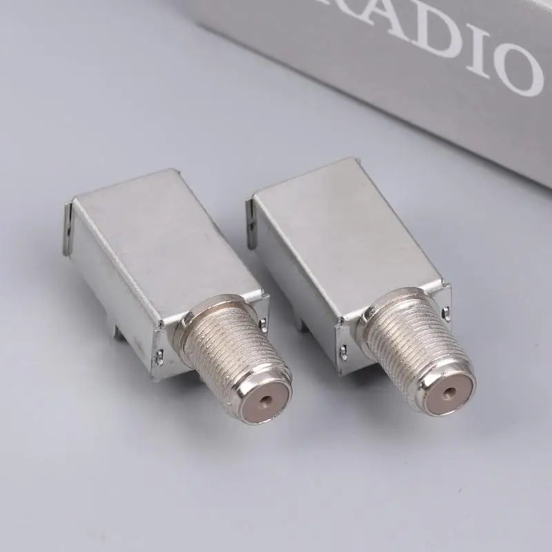 5/10Pcs IF 2414F With Integrated Imperial Threaded Connector M Shielding Box Coaxial Cable Connector High-Speed Data Transfer Peaceful Pleasures Health and Wellness