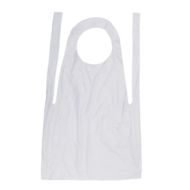 Clear Disposable Plastic Aprons – Thick Waterproof PE Aprons