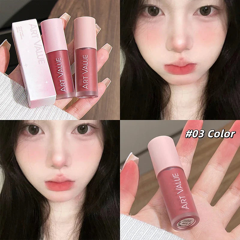 Art Value 4-Color Dual-Use Lip & Cheek Cream Blush Tint