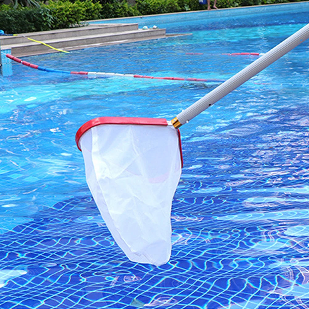 Pool Skimmer Net with Deep Mesh Bag & Aluminum Handle Peaceful Pleasures Health and Wellness