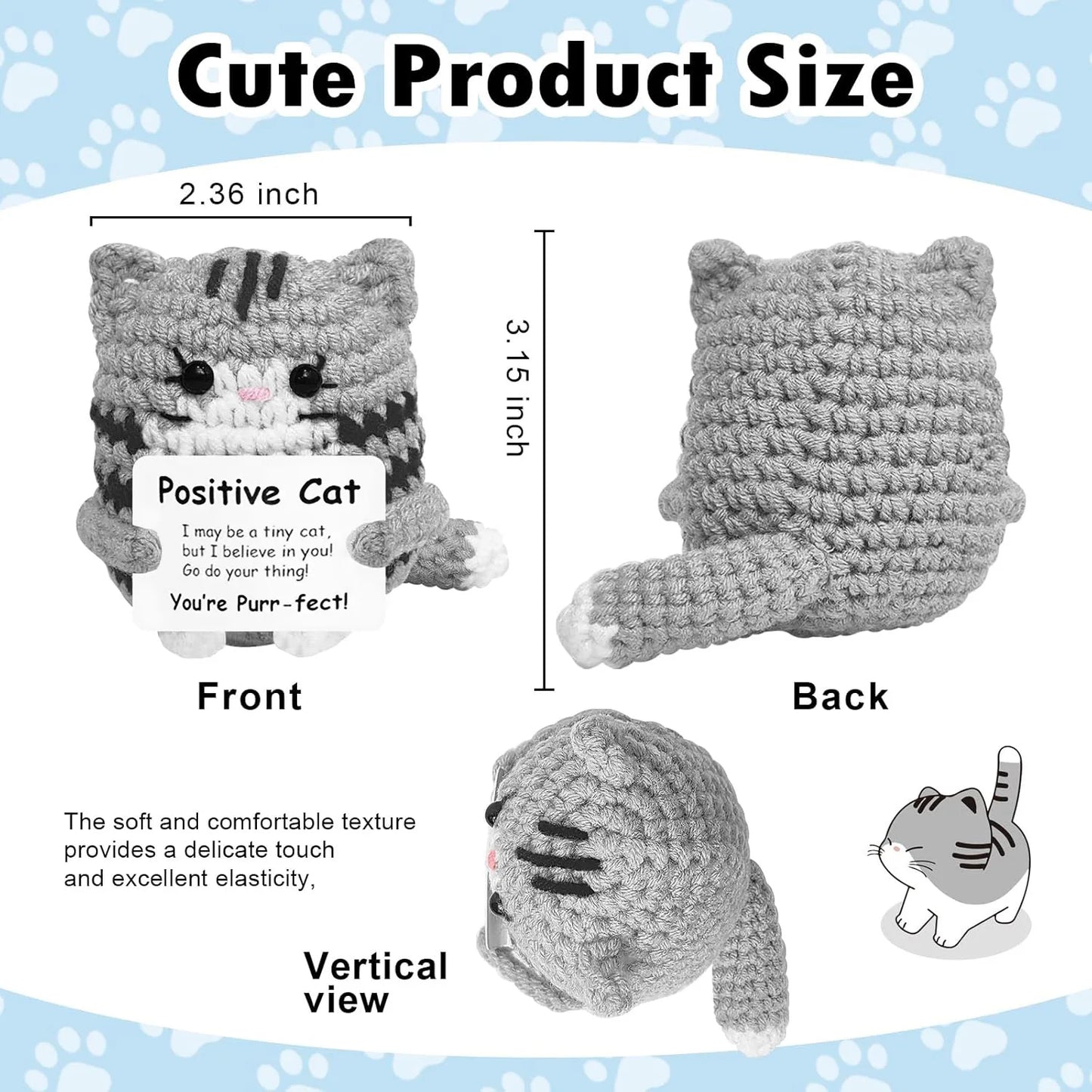 Custom Handmade Crochet Doll | Pocket Hug Knitted Plush Gift