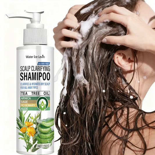 Sulfate-Free Scalp Shampoo | Tea Tree & Arnica | All Hair Clarifying Shampoo Peaceful Pleasures Health and Wellness