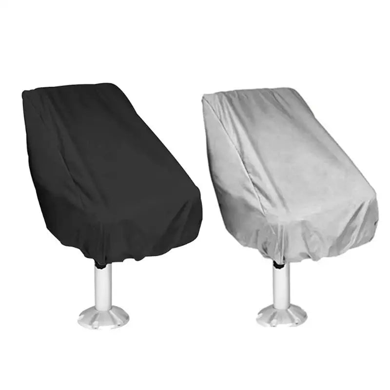 Universal Boat Seat Cover Waterproof Outdoor Foldable Boat Chair Sleeve Protective Cover Oxford Cloth Anti Dust Seat Covers Peaceful Pleasures Health and Wellness