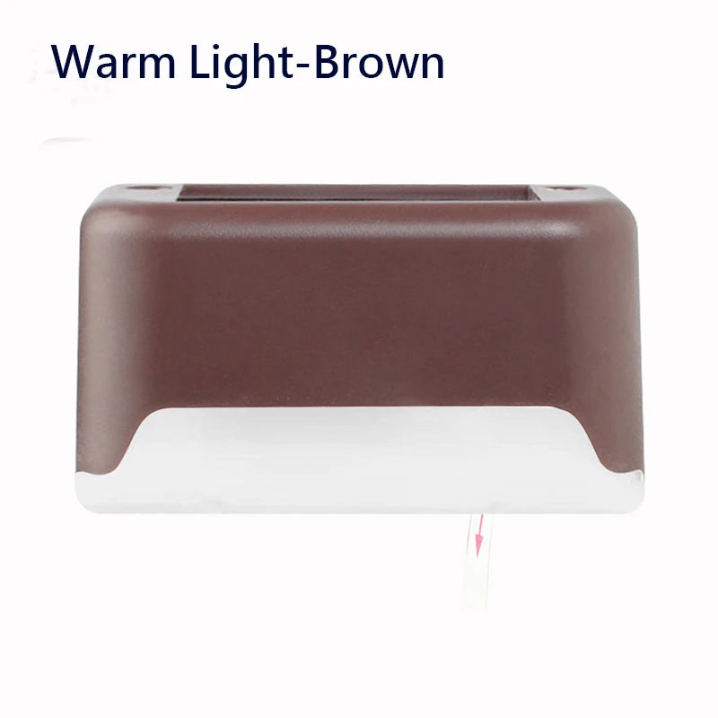 Solar Fence Lights Outdoor Waterproof LED Railing Lamp 1–12 Pack