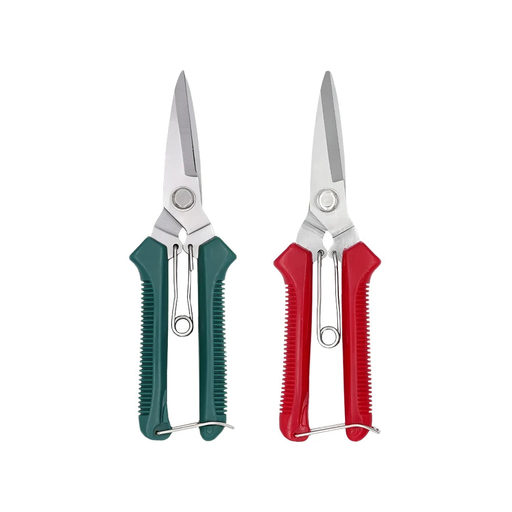 190mm Bonsai Pruning Scissors | Stainless Steel Garden Cutter