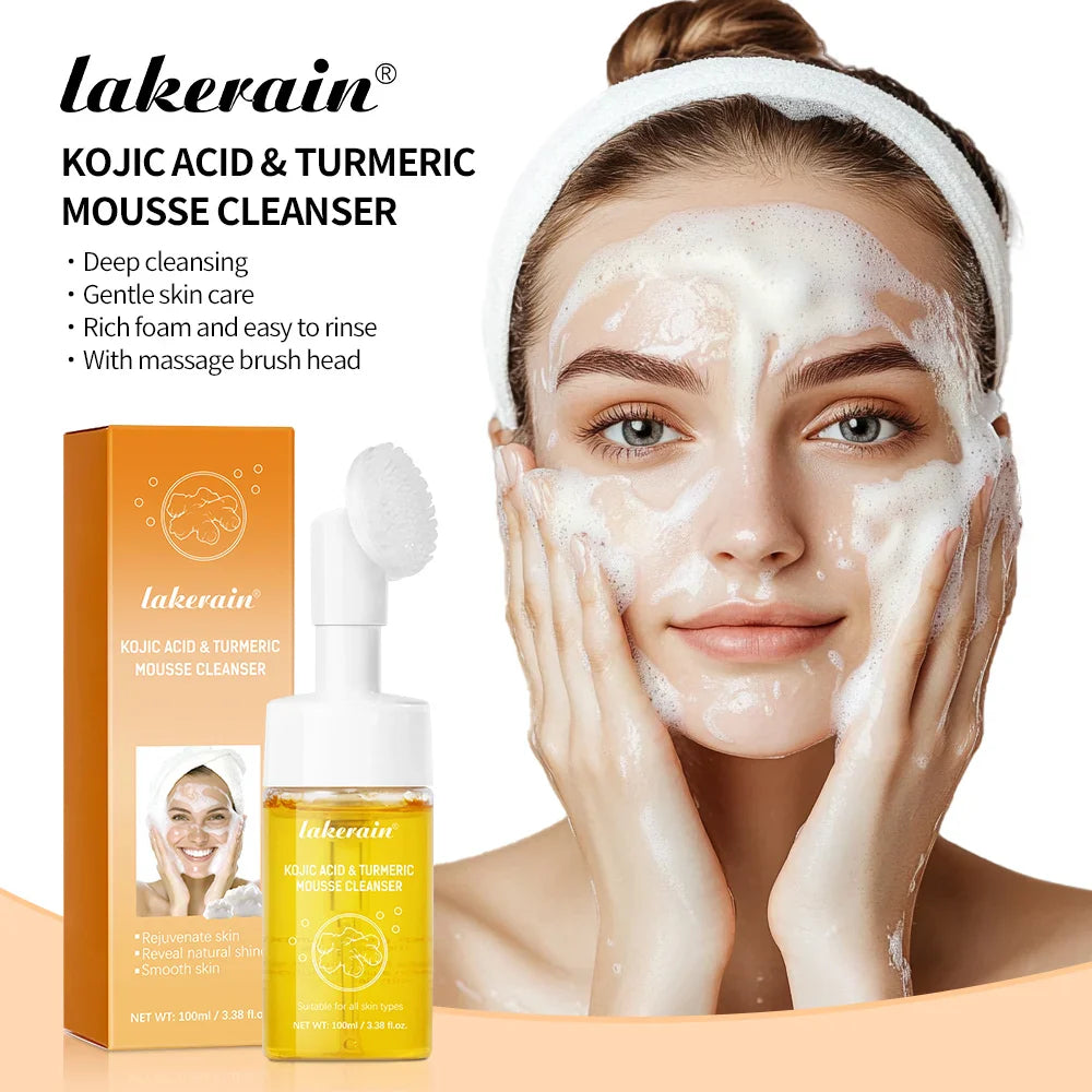 Turmeric & Kojic Acid Foaming Facial Cleanser – 100ml