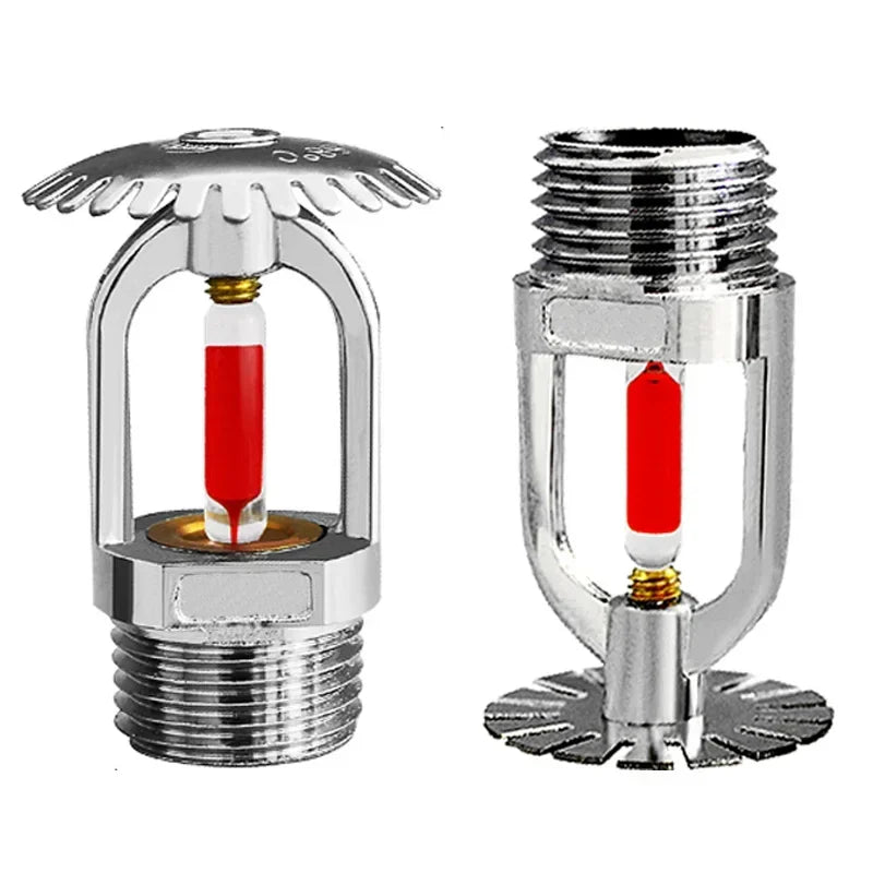 DN15 1/2" Pendant Fire Sprinkler Head | 68°C Brass Chrome
