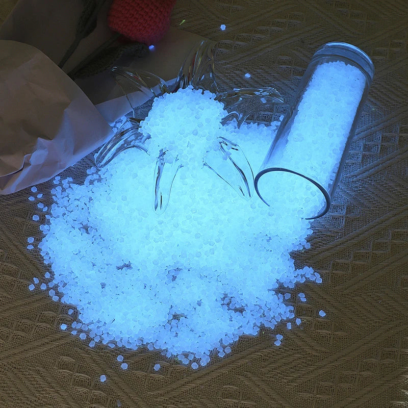 1000pcs Glow in the Dark Pebbles – Garden & Aquarium Decor