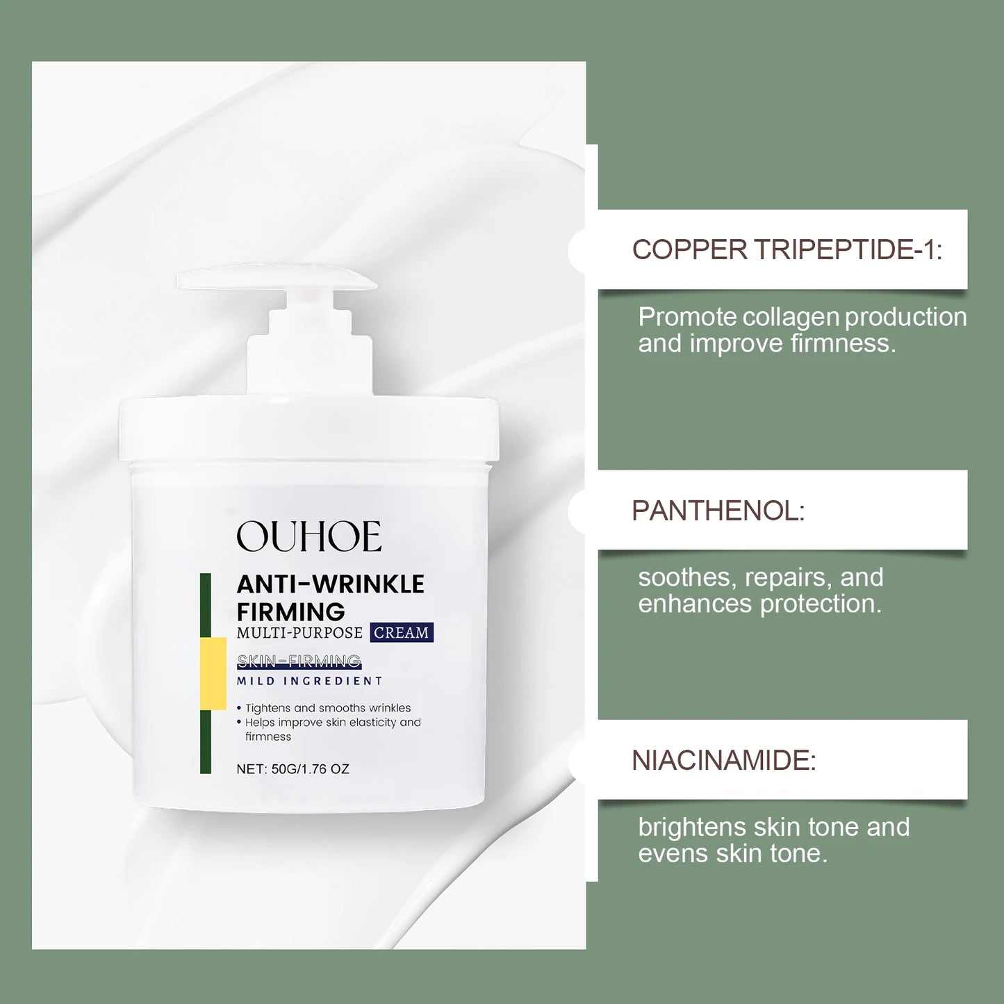 Face Firming Cream – Anti-Wrinkle Lifting & Hydrating Moisturizer