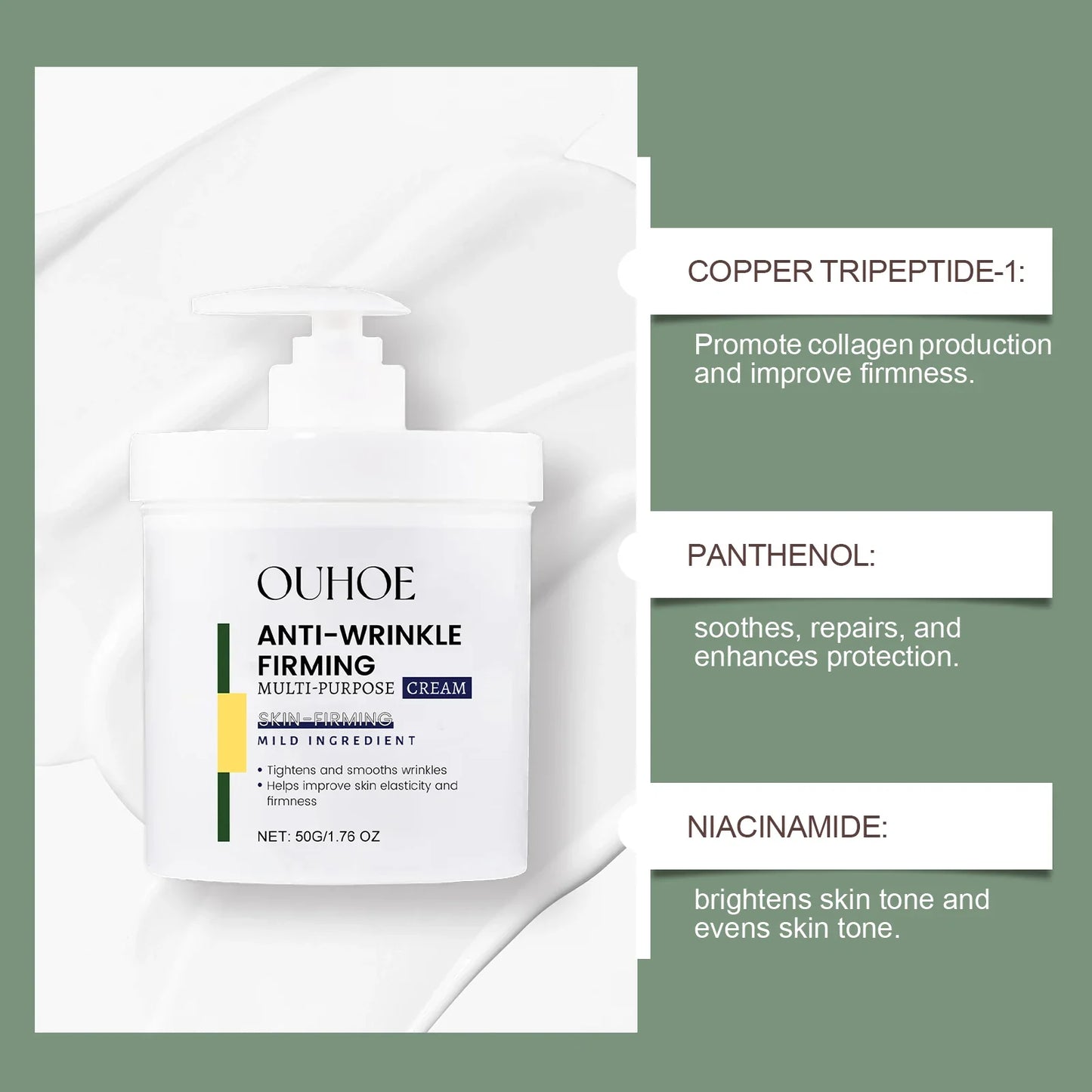 Face Firming Cream – Anti-Wrinkle Skin Tightening Moisturizer