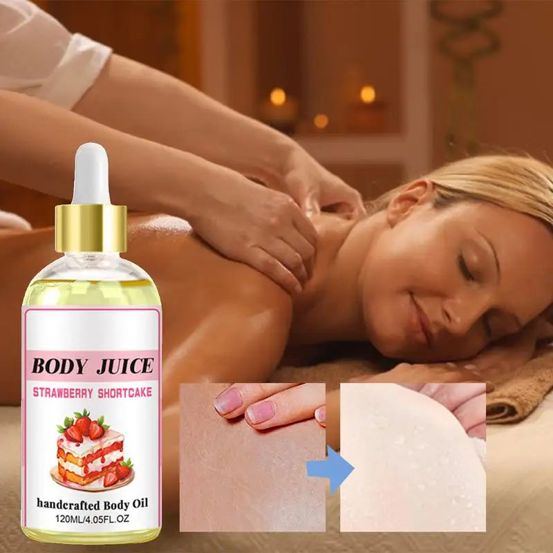 120ml Body Juice Oil – Non-Greasy Scented Moisturizing Body Oil
