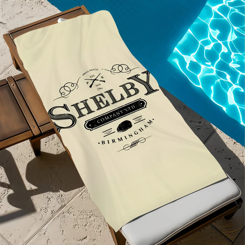 Peaky Blinders Quick-Dry Beach Towel | Soft Pool & Travel Towel
