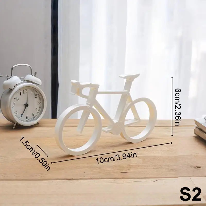 Miniature Bicycle Model 3D Desk Ornament | Home Office Decor