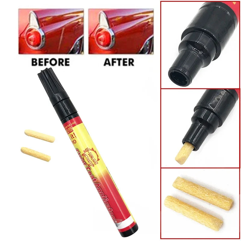 Car-styling Fix It Pro Clear Car Scratch Repair Remover Pen Clear Coat Applicator Auto Car Paint Pen Peaceful Pleasures Health and Wellness