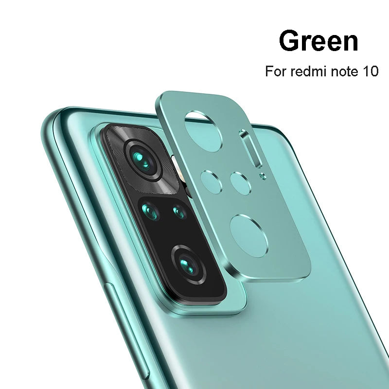 For xiaomi redmi note 10 pro Camera Lens Protector Accessories Cell Phone Protectors screen protector camera protective film Peaceful Pleasures Health and Wellness Green for note10