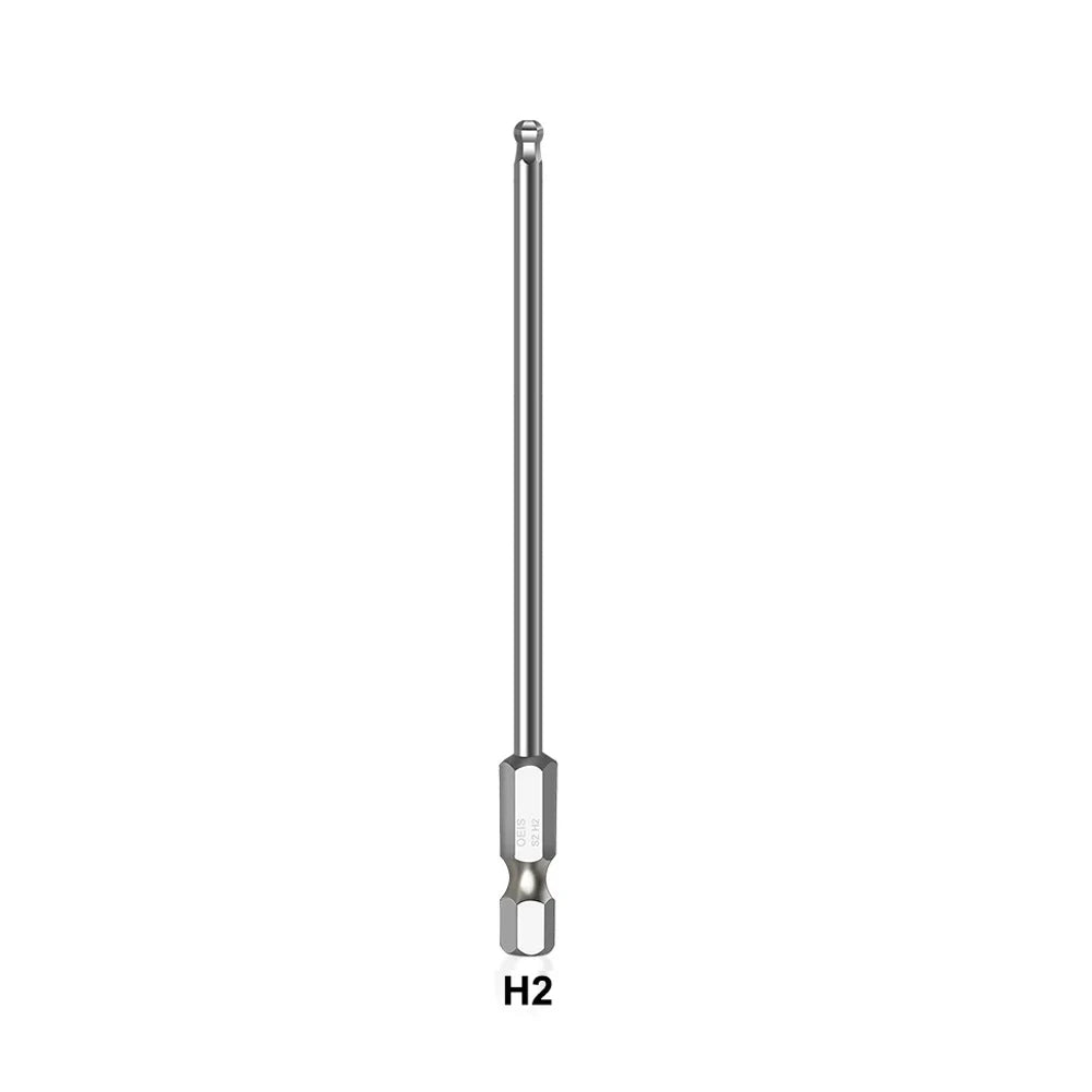 Ball End Hex Screwdriver Bit Metric 1 Head Magnetic Hexagonal Hand