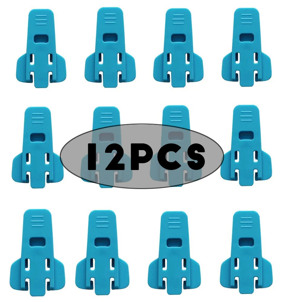 Simple Portable Bottle Opener Reusable Easy Can Opener Sealed Drink Beer Cola Opener Lid Remover Kitchen Supplies Camping Tools Peaceful Pleasures Health and Wellness 12pcs blue