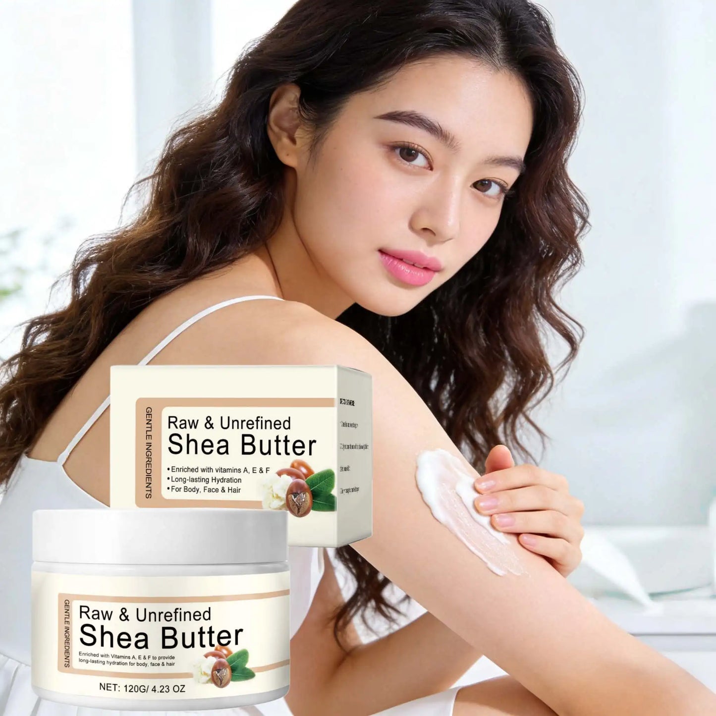 Tallow Shea Butter Moisturizing Body Lotion Barrier Skin Repair Improve Roughness Antioxidant Long Lasting Nourishing Skin Cream Peaceful Pleasures Health and Wellness