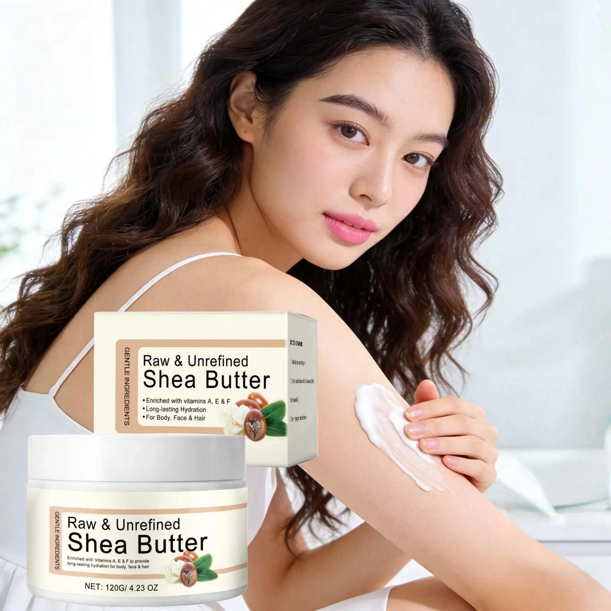 Tallow Shea Butter Moisturizing Body Lotion Barrier Skin Repair Improve Roughness Antioxidant Long Lasting Nourishing Skin Cream Peaceful Pleasures Health and Wellness