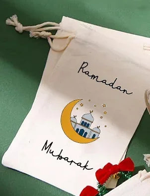 5-Pack Eid Mubarak Gift Bags for Kids | Ramadan Party Bags