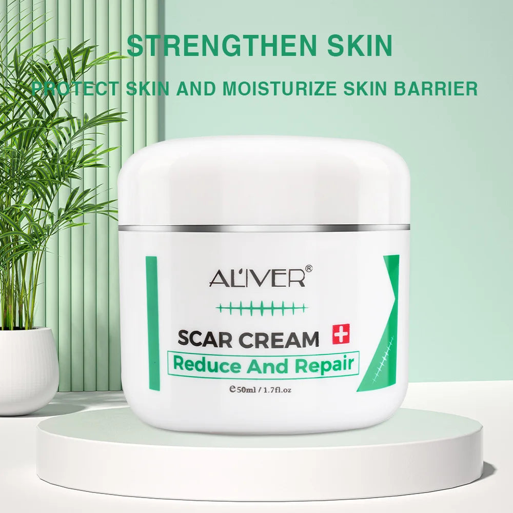 ALVER Acne Scar & Stretch Mark Remover Cream – 50ml Peaceful Pleasures Health and Wellness