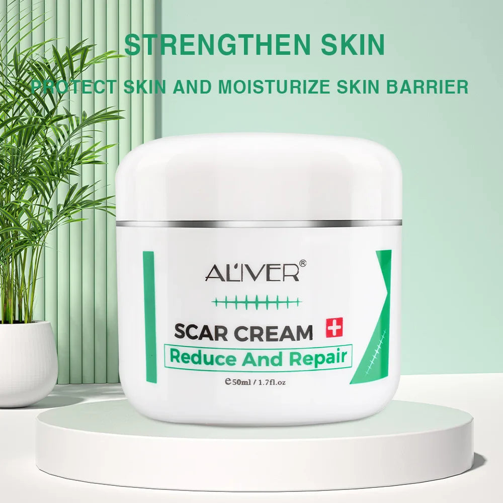ALVER Acne Scar & Stretch Mark Remover Cream 50ml | Skin Repair