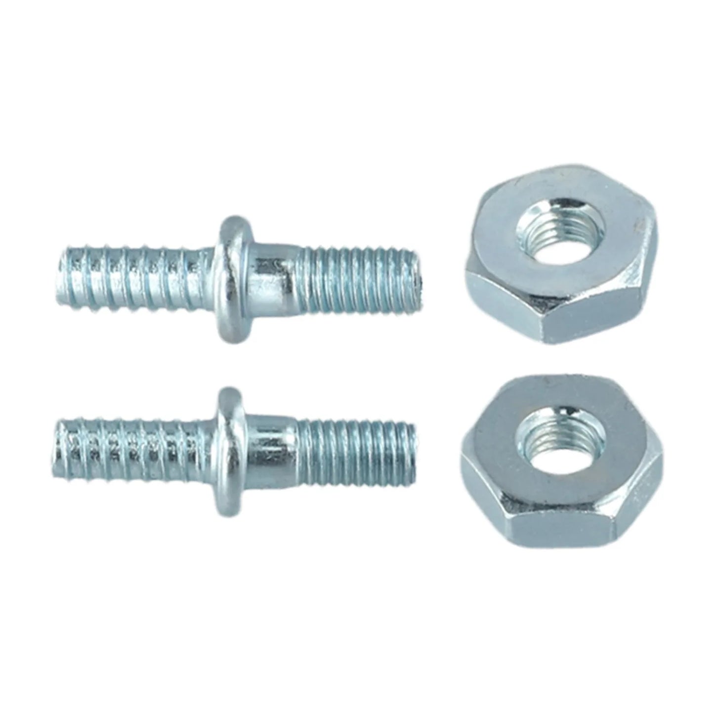 2 Pairs Bar Studs Nuts MS170 MS180 MS210 MS230 MS250 Chainsaw Blade