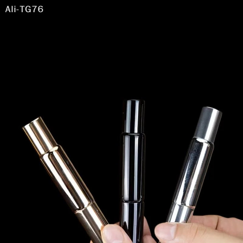 Dual Head Refillable Perfume Glass Bottle – Spray & Roller