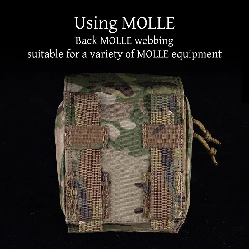 Portable first aid kit hiking first aid kit MOLLE system lock type Peaceful Pleasures Health and Wellness