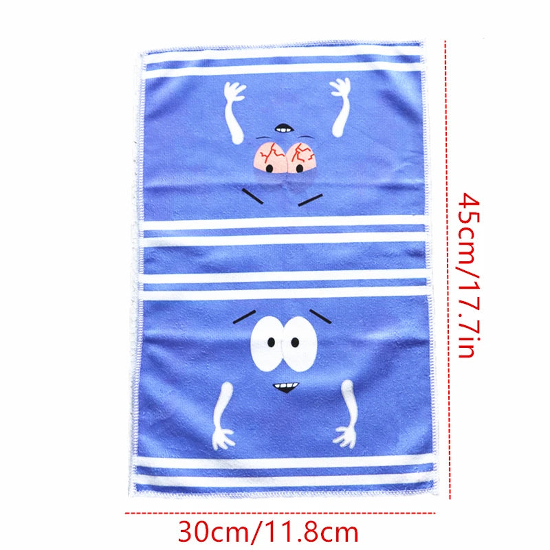 Towelie Cartoon Hand Towel – Quick-Dry Kitchen & Bath Cloth Novelty Hand Towel Peaceful Pleasures Health and Wellness