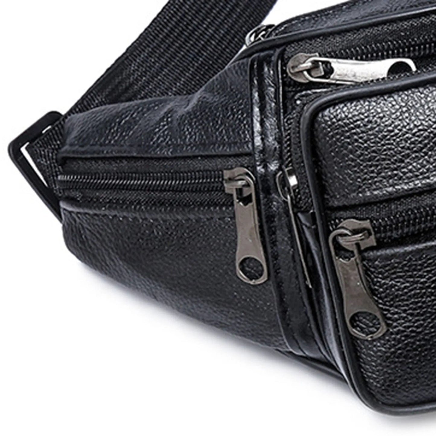 Unisex Crossbody Bags Fanny Pack Multi-pocket Shoulder Bag with Zipper Closure Gifts for Men Women Cross Body Peaceful Pleasures Health and Wellness