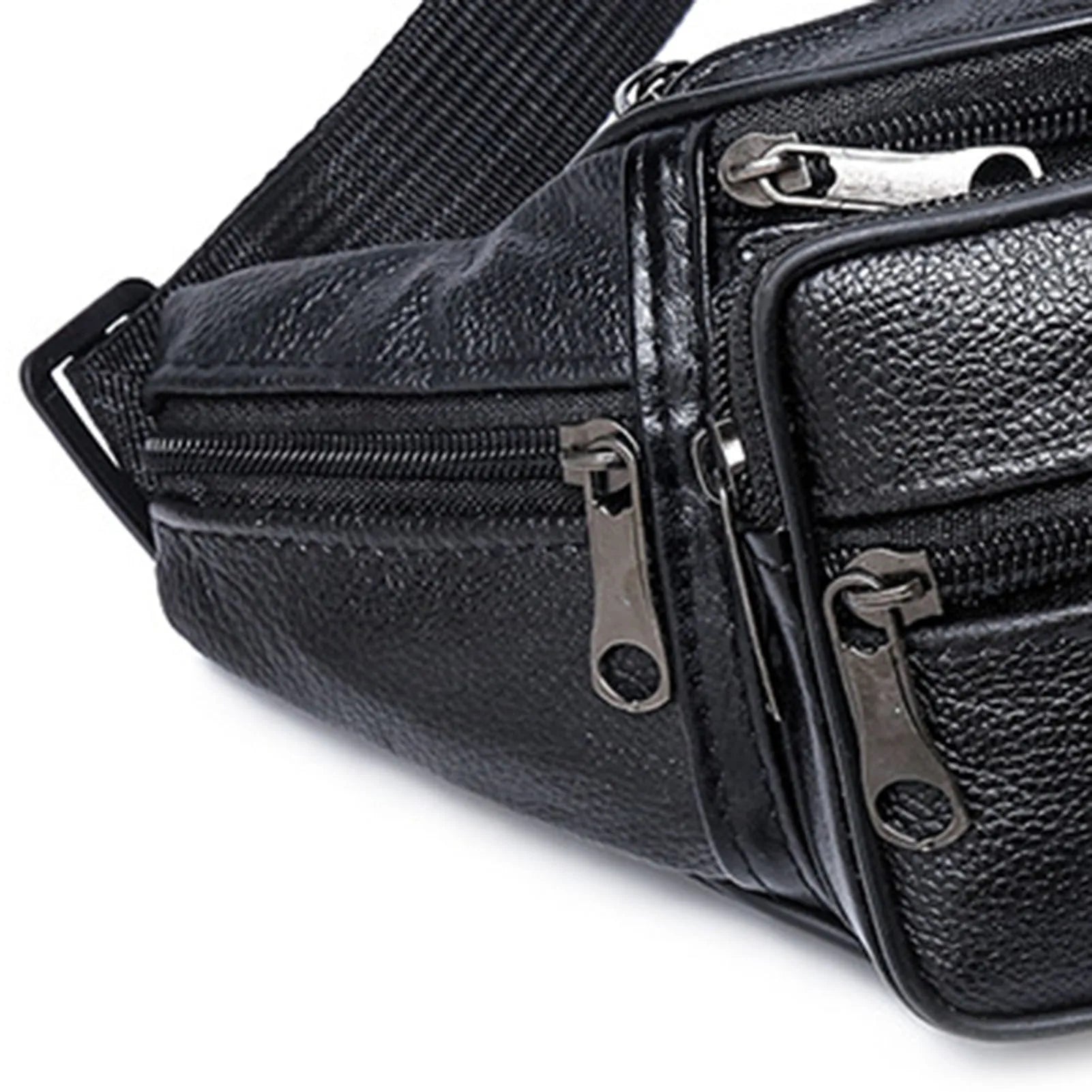 Unisex Crossbody Bags Fanny Pack Multi-pocket Shoulder Bag with Zipper Closure Gifts for Men Women Cross Body Peaceful Pleasures Health and Wellness