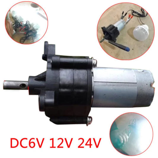 Wind DC Generator Hand Dynamo 6V 12V 24V Hydraulic Test 1500mA Gear Peaceful Pleasures Health and Wellness Default Title