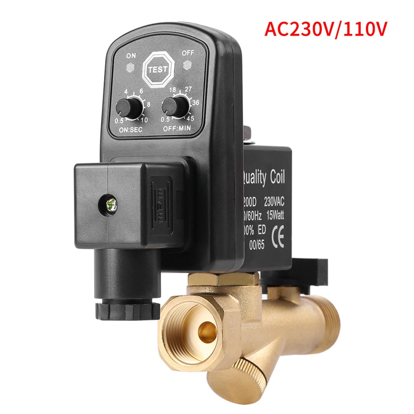 G1 2 DN15 Automatic Electronic Timed Drain Valve Air Condensate