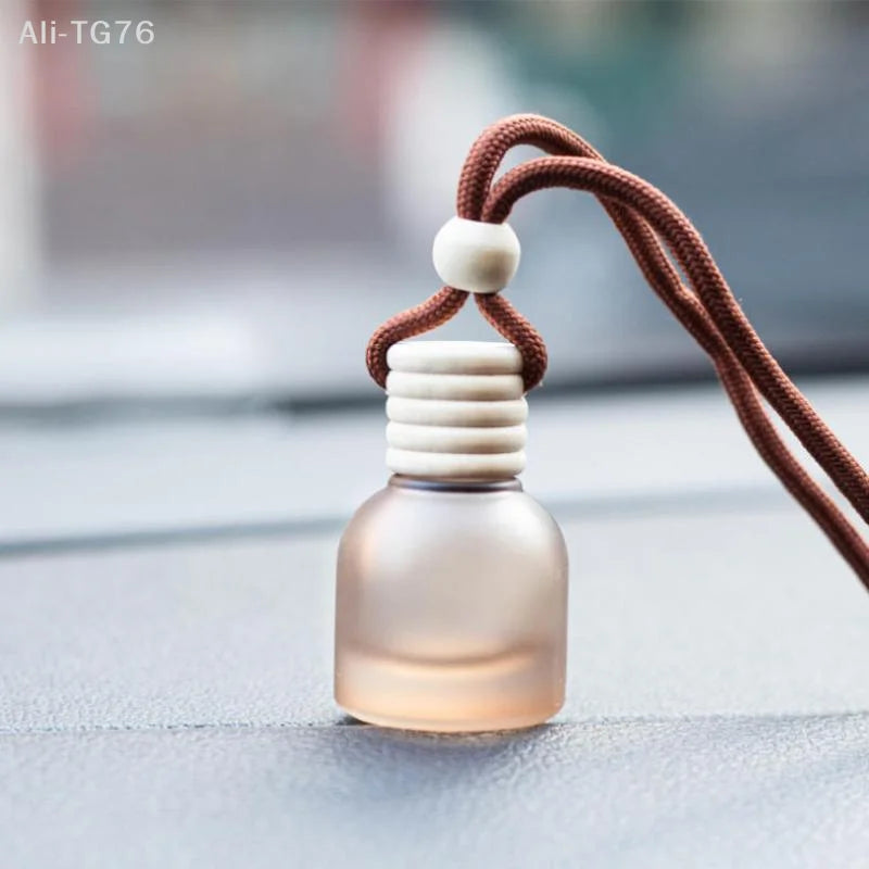 11ml Glass Car Aromatherapy Pendant Diffuser | Air Freshener Bottle