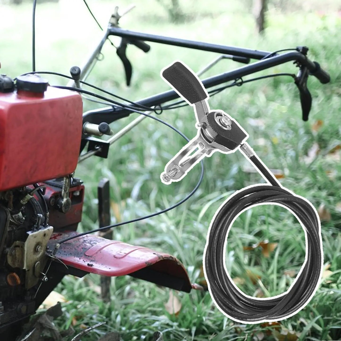 Throttle Cable & Switch Kit – Mower, Boat, Tiller, Trailer Throttle Cable Kit Peaceful Pleasures Health and Wellness