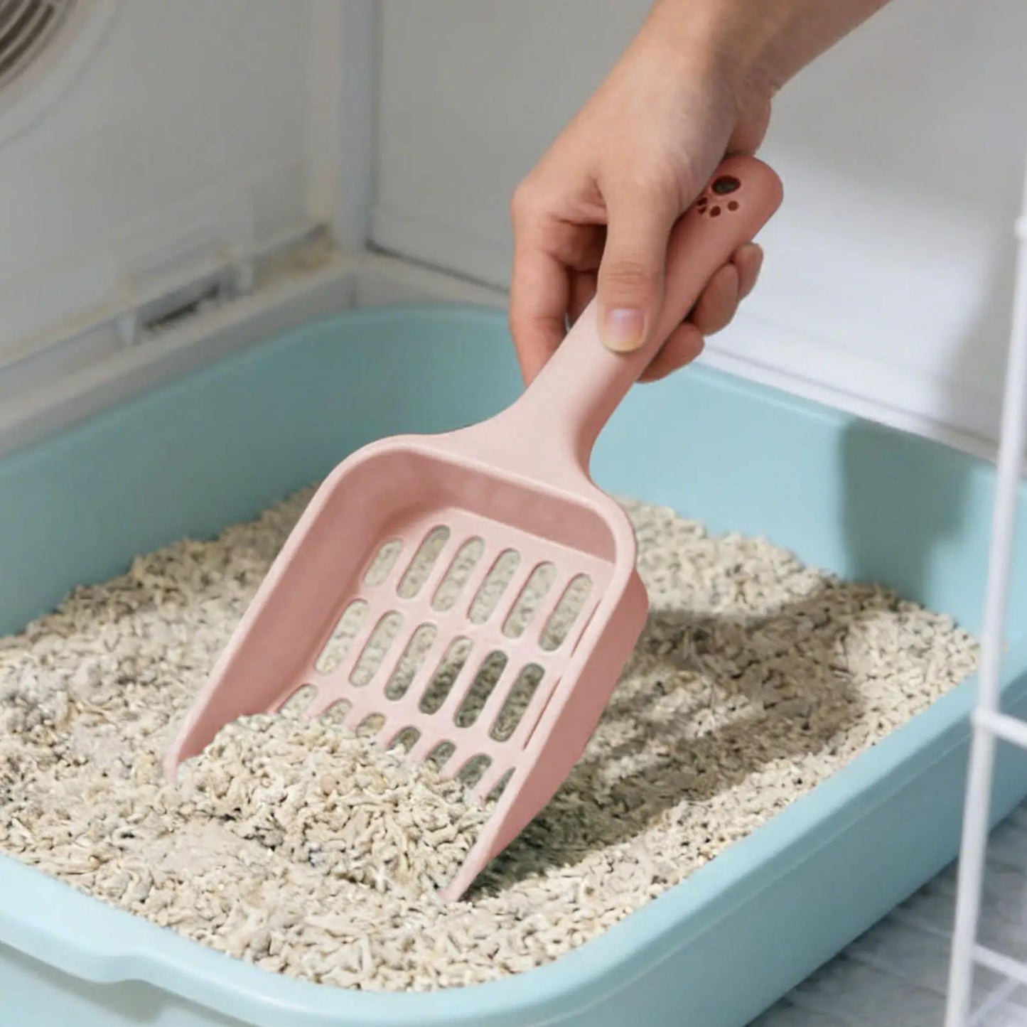 Cat Litter Scoop – Candy Color Sifting Shovel & Ergonomic Handle
