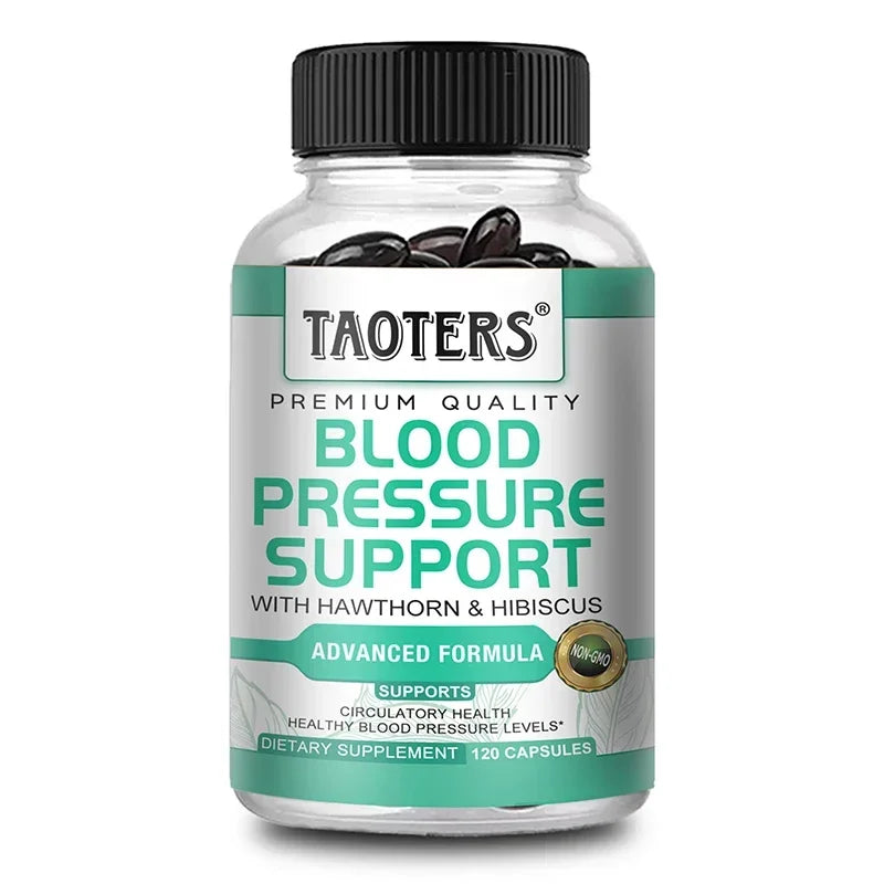 Blood Pressure Support Supplement | Heart & Vascular Capsules