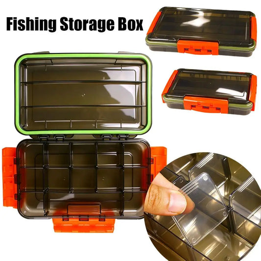 Fishing Tackle Boxes Thickened Waterproof Lure Hook Container Fish Hook Lure Fake Bait Storage Box Fishing Accessories Storage Peaceful Pleasures Health and Wellness