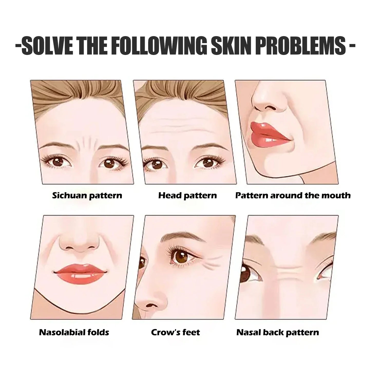Silicone Anti-Wrinkle Firming Patches – Forehead & Crow's Feet