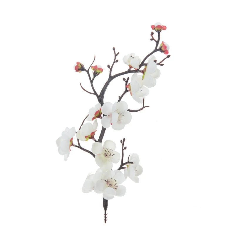 Silk Plum Blossom Branch | Artificial Flower Wedding & Home Decor