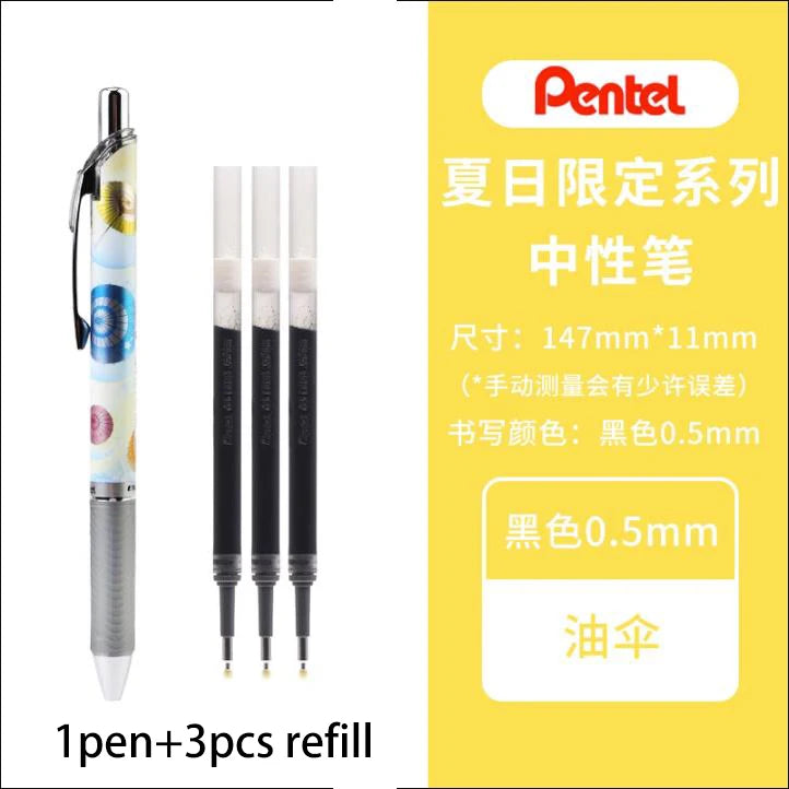 Pentel EnerGel BLN75 0.5mm Needle Tip Gel Pen – Black Ink