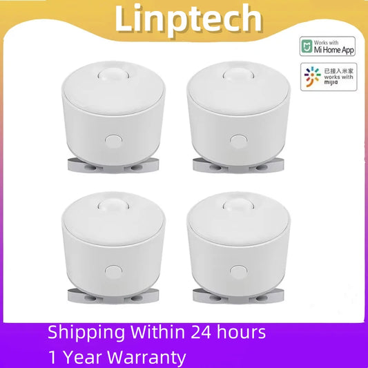 Linptech Smart Human Body Presence Sensor 6M 180° Induction Infrared Pyroelectric Sensor Static Human Body Sensor For Xiaomi APP Peaceful Pleasures Health and Wellness