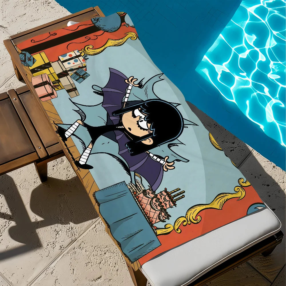 Anime Microfiber Beach Towel – Quick-Dry, Soft, Multi-Size Microfiber Beach Towel Peaceful Pleasures Health and Wellness z5 STJ150x180CM