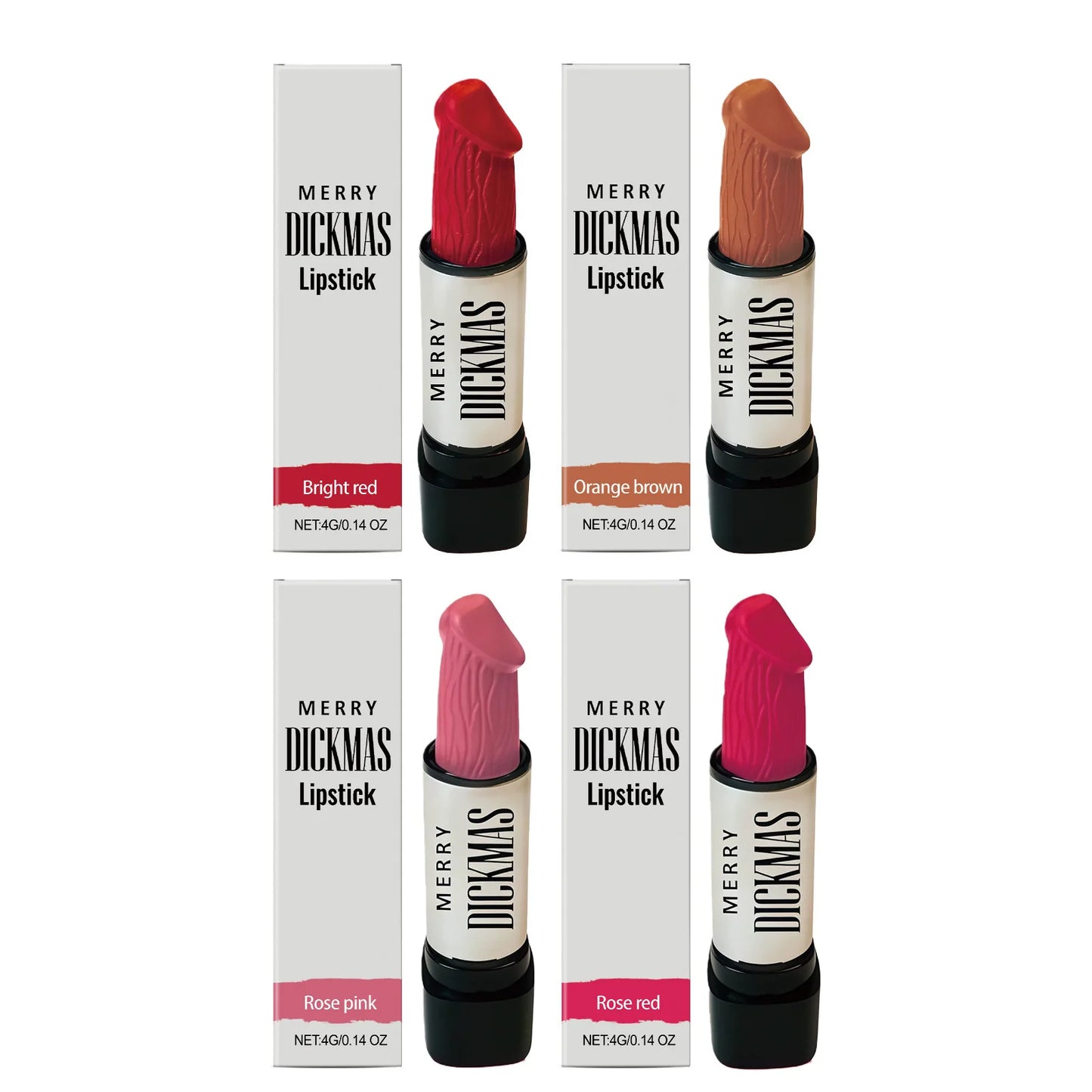 Christmas Party Matte Waterproof Lipstick | 8H High Pigment