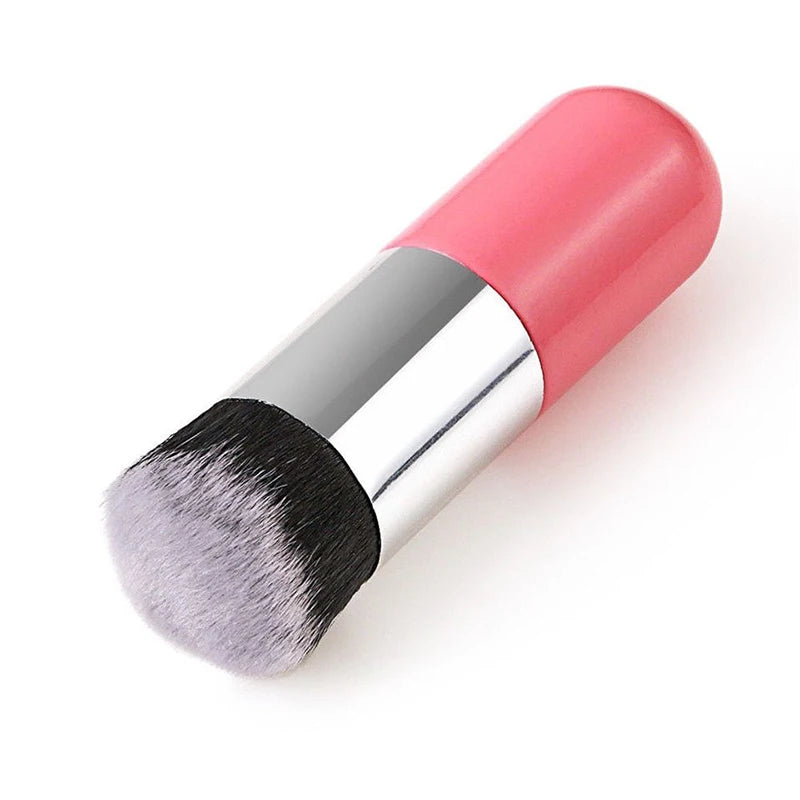 Large small fat pier foundation make-up brush BB cream mushroom brush Peaceful Pleasures Health and Wellness Silver powder
