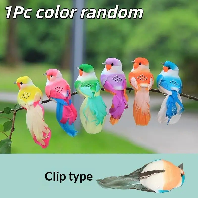 3D Artificial Foam Feather Birds – Party & Wedding Decor