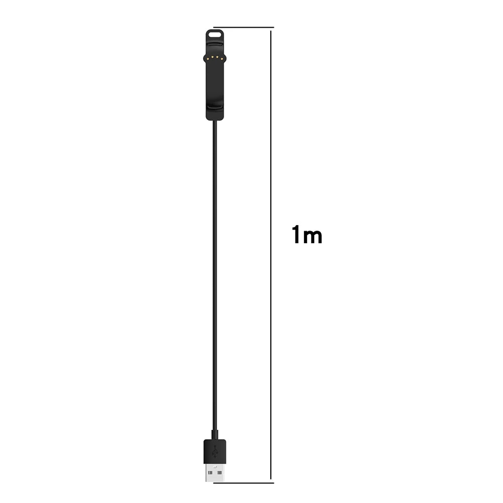 Charger Watch Cable Wearing Accessories 4-pin 1m USB Outdoor Shopping for POLAR Unite Smartwatch Charging Cord Line Peaceful Pleasures Health and Wellness